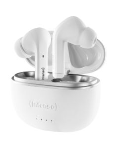 Intenso® T302A Auricolari In-Ear Wireless con cancellazione attiva del rumore – Bianco