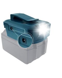Adattatore Powerbank per Bosch Serie Verde 18V con luce LED e USB-C