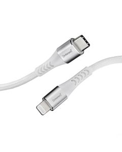 Intenso® Cavo di ricarica e dati USB-C a Lightning, 27W/PD/MFI – 1,5 m