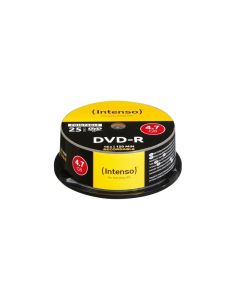Intenso® DVD-R 4,7GB 16x Speed - 25 pezzi su spindel (stampabile)