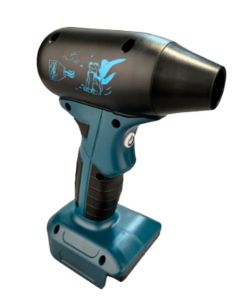 Soffiatore/aspiratore compatibile con la batteria Makita 18v