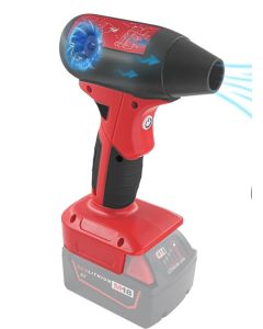 Soffiatore/aspiratore compatibile con la batteria Black&Decker 18V