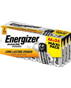 Batterie alcaline Energizer Power AA / E91 (confezione da 24 pezzi)