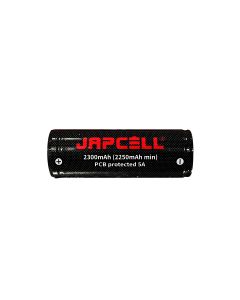 Batteria ricaricabile Japcell 18500 Li-ion 2300mAh