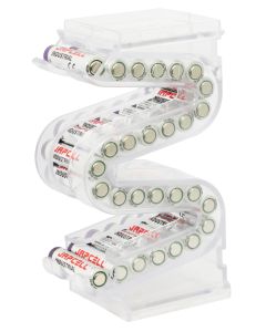 Portabatterie per 26 batterie AAA
