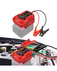 Caricatore di emergenza per batteria di avviamento 12V utilizzando la tua batteria al litio Milwaukee 18V
