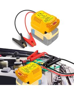 Caricatore di emergenza per batteria di avviamento 12V utilizzando la tua batteria al litio Dewalt 18-20V