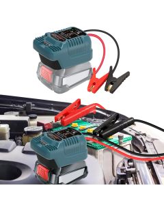 Caricabatterie di emergenza per la batteria di avviamento da 12 V con la batteria Bosch Home and Garden 18 V PBA/PSB/PSR