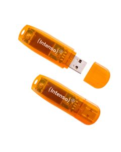 Intenso® 64 GB chiavette USB - 2 pezzi - Arancione