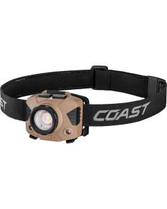 Coast FLX7 lampada frontale, 700 lumen con luce rossa e verde