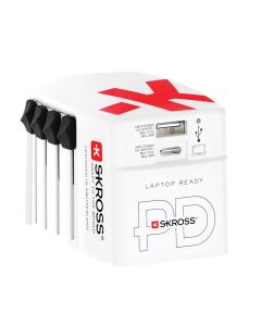 Adattatore da viaggio Skross “Hele Verden” da 45 W PD 