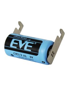Batteria EVE CR2/3A PLC con linguetta di saldatura tipo C (1 pz)