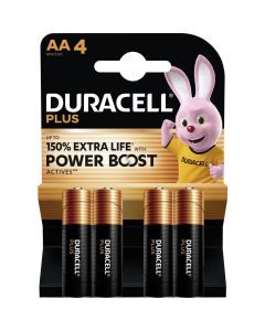 Duracell PLUS POWER BOOST AA / LR06 (4 pezzi)