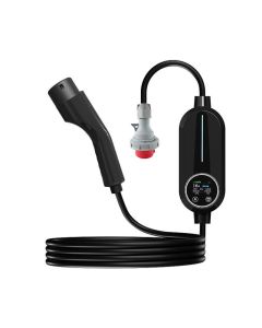 Caricabatterie portatile per auto elettriche di tipo 2 - 16A - 11kW - 10m