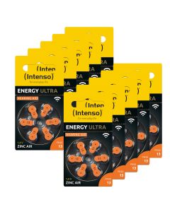 Batterie per apparecchi acustici Intenso Str. 13 (A13) - 60 pz.
