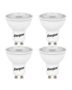 Energizer GU10 Lampadina LED 4,9W (345lm), 3000K, bianco caldo, 4 pz.