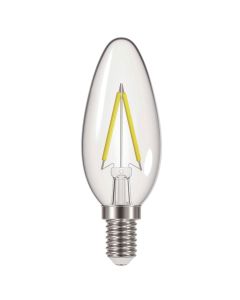 Energizer E14 LED a incandescenza 2W (250lm), 2700K, bianco caldo