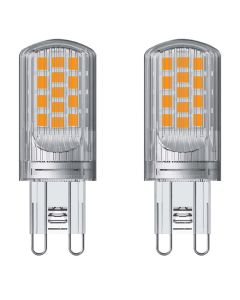 Energizer G9 Lampadina LED 4,2W (470lm), 2700K, bianco caldo, 2 pz.