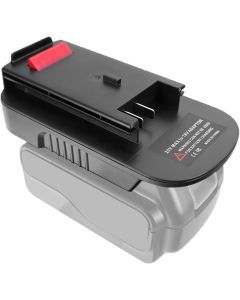 Adattatore per batteria - Utensili elettrici Black&Decker/Stanley da 20V a 18V Ni-MH/Ni-CD