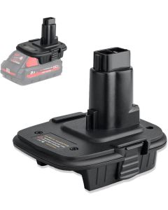 Adattatore per batteria - da DeWalt/Milwaukee 18V a DeWalt 18V Ni-MH
