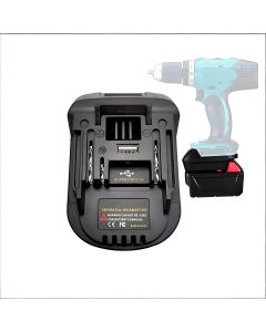 Adattatore per batteria - Black&Decker/Stanley 20V per utensili Makita 18V al litio