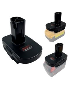 Adattatore per batteria - DeWalt/Milwaukee 18V/20V per utensili Craftsman 19,2V al litio/Ni-MH