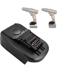 Adattatore per batteria - DeWalt/Milwaukee 18V per elettroutensili Worx a 4 pin