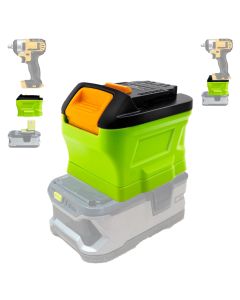Adattatore batteria - Ryobi per elettroutensili DeWalt