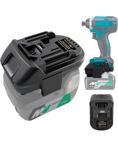 Adattatore batteria - Hitachi per elettroutensili Makita