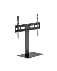 Supporto da tavolo per TV con fissaggio a cavo e funzione girevole, 40 kg. 37" - 75"