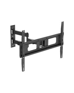 Supporto a parete per TV, completamente mobile, con cavo fisso, inclinazione, 50 kg. 37" - 86".