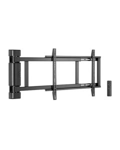 Supporto da parete per TV con telecomando e funzione di rotazione, 50 kg. Da 32" a 75"