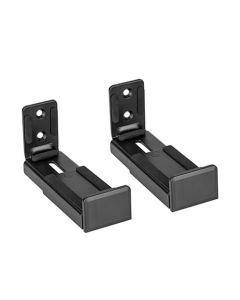 Staffa universale per soundbar, montata a parete, regolabile, 1 set