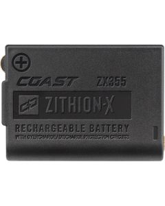 COAST ZX355 Batteria ricaricabile ZITHION-X™ per FLX10R, FLX15R
