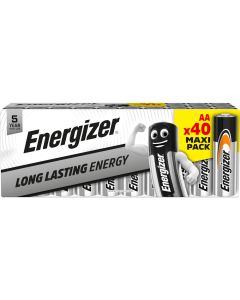 Batterie Energizer Everyday Long Lasting AA (confezione da 40)