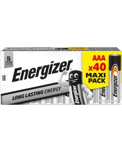 Batterie Energizer Everyday Long Lasting AAA (confezione da 40)
