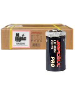 Batterie al litio Japcell CR123 Pro - Confezione da 400 pezzi