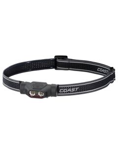 Coast LP30R lampada frontale compatta ricaricabile con luce rossa e verde 1100 lumen