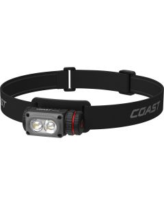 Coast WPH20R lampada frontale ricaricabile impermeabile, leggera e con magnete 2000 lumen