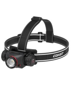 Coast XPH40R lampada frontale ricaricabile, magnete, colori e controllo vocale 3000 lumen