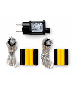 Adattatore per batterie AA+AA - per sostituire le AA e le AAA con l'alimentazione