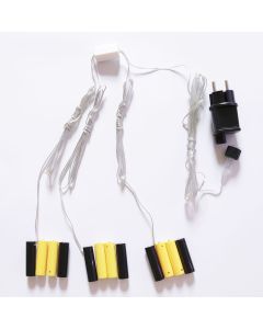 Adattatore per batterie AA in confezione da 3 - sostituisce fino a 9 batterie AA