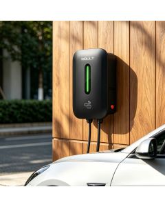 Wallbox tipo 2 per auto elettriche - 16A - 11kW - 5m - 2x RFID