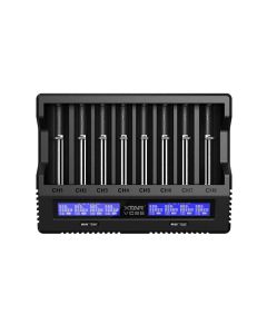 Caricabatterie Xtar VC8S per 8 batterie Li-ion e NiMH