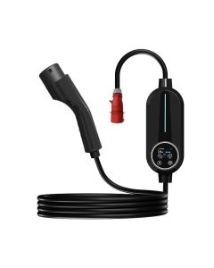 Caricatore portatile di tipo 2 per auto elettrica - 16A - 11kW - 5m (RCD di tipo B)