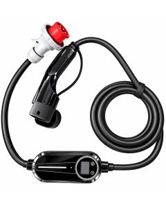 Caricatore portatile di tipo 2 per auto elettrica - 16 A - 11 kW - 5 m (richiede un interruttore differenziale di tipo B)