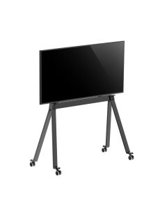 Supporto per TV con ruote e altezza regolabile, 49" - 75" - Nero
