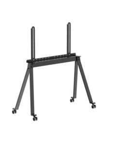 Supporto per TV con ruote e altezza regolabile, 49" - 75" - Nero