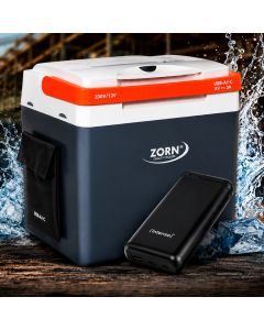 Zorn Cooler 29L 12/230V/USB incl. Powerbank 20.000 mAh