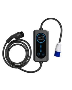 Caricatore portatile di tipo 2 per auto elettrica - 32 A - 7,4 kW - 5 m